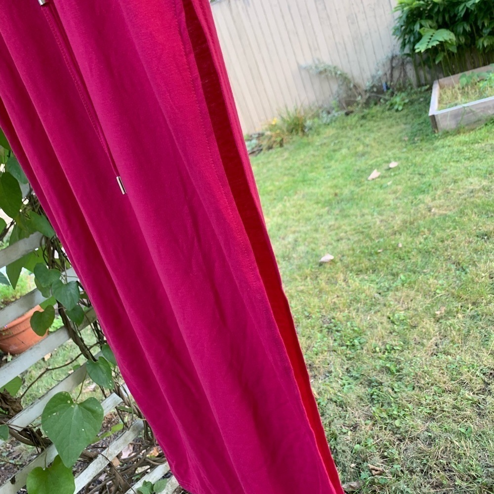 Pink  Maxi Dress w pockets - Picture 5 of 7